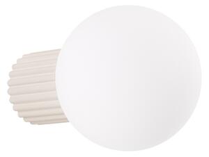 Krem zidna lampa ø 12 cm Orbital – Sollux