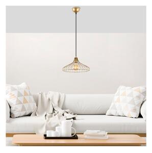Viseća svjetiljka u zlatnoj boji s metalnim sjenilom ø 36 cm Depay – Opviq lights