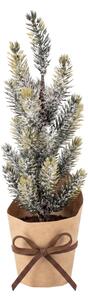 Ukrasno božićno drvce FROSTY TREE u cvjetnoj posudi 22 cm
