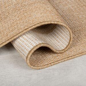 Vanjski tepih u prirodnoj boji 133x170 cm Weave – Flair Rugs