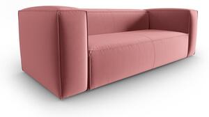 Ružičasta baršunasti sofa 200 cm Mackay – Cosmopolitan Design