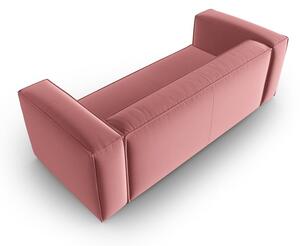 Ružičasta baršunasti sofa 200 cm Mackay – Cosmopolitan Design