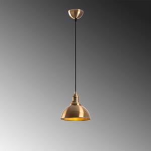 Viseća svjetiljka u brončanoj boji s metalnim sjenilom ø 21 cm Varzan – Opviq lights