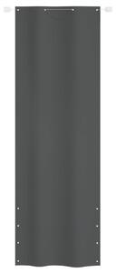 VidaXL Balkonski zastor antracit 80 x 240 cm od tkanine Oxford