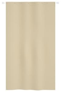 VidaXL Balkonski zastor bež 140 x 240 cm od tkanine Oxford