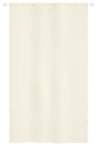 VidaXL Balkonski zastor krem 140 x 240 cm od tkanine Oxford