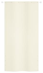 VidaXL Balkonski zastor krem 120 x 240 cm od tkanine Oxford