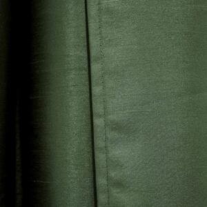 Kaki zelena satenska zavjesa 140x240 cm Shana – douceur d'intérieur