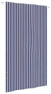 VidaXL Balkonski zastor plavo-bijeli 160 x 240 cm od tkanine Oxford