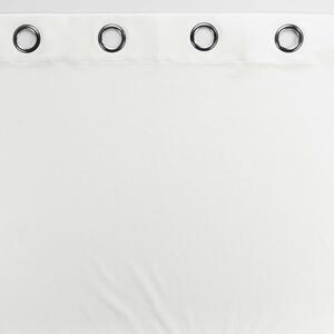 Bijela zavjesa od samta 140x260 cm Velouriane – douceur d'intérieur