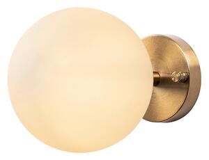 Bijela/u brončanoj boji zidna lampa ø 15 cm Atmaca – Opviq lights