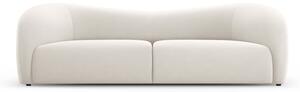 Bijela baršunasta sofa 237 cm Santi – Interieurs 86