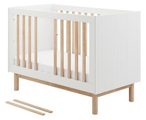 Bijeli dječji krevet 60x120 cm Miloo – Pinio