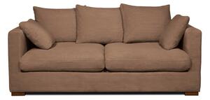 Svjetlo smeđa sofa od samta 175 cm Comfy – Scandic