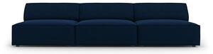 Tamno plava baršunasta sofa 240 cm Jodie – Micadoni Home