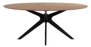 Blagovaonski stol s pločom stola u dekoru hrasta u prirodnoj boji 110x180 cm Naanim – Kave Home