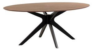 Blagovaonski stol s pločom stola u dekoru hrasta u prirodnoj boji 110x180 cm Naanim – Kave Home