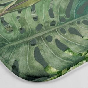 Zelena kupaonska prostirka 45x75 cm Vagabonde – douceur d'intérieur