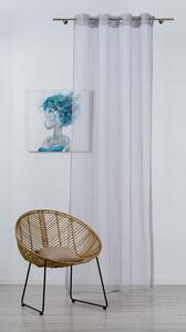 Siva prozirna zavjesa 140x245 cm Miko – Mendola Fabrics