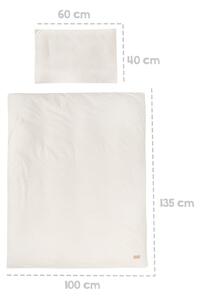 Dječja posteljina za dječji krevetić od muslina 100x135 cm Seashells – Roba