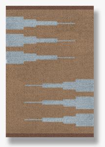 Smeđi periv tepih 55x80 cm Marker – Mette Ditmer Denmark