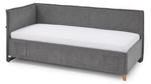 Sivi dječji krevet s prostorom za pohranu 120x200 cm Fun – Meise Möbel