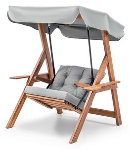 Floriane Garden Vrtna stolica za ljuljanje, siva boja, Galata Swing S1 - Grey