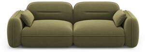 Zelena baršunasta sofa 230 cm Audrey – Interieurs 86
