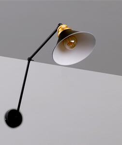 Crna metalna zidna lampa Fundo - Candellux Lighting