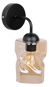 Crna zidna lampa Felis - Candellux Lighting