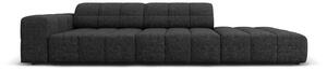 Antracitno siva sofa 262 cm Chicago – Cosmopolitan Design