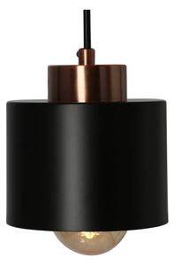 Crna metalna visilica ø 12 cm Olena - Candellux Lighting
