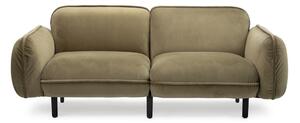 Zelena baršunasti sofa 188 cm Bean – EMKO