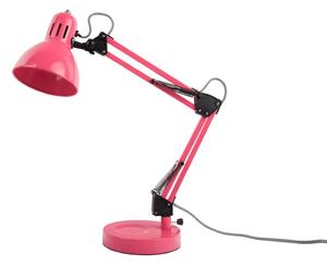 Svijetlo ružičasta stolna lampa s metalnim sjenilom (visina 52 cm) Funky Hobby – Leitmotiv