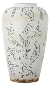 Krem vaza od kamenine (visina 34 cm) Adah – Bloomingville