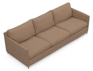 Smeđa sofa 248 cm Petito – Furninova