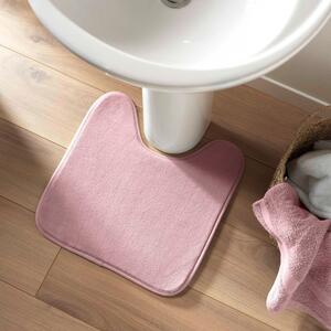 Ružičasta kupaonska prostirka za WC 45x45 cm Vitamine – douceur d'intérieur
