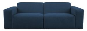 Tamno plava sofa od bouclé tkanine 228 cm Roxy – Scandic