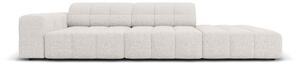 Svijetlo siva sofa 262 cm Chicago – Cosmopolitan Design