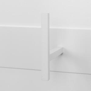 Bijela metalna zidna vješalica Chapman – Spinder Design