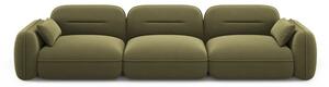 Zelena baršunasta sofa 320 cm Audrey – Interieurs 86