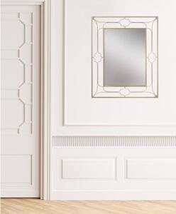 Black Friday - Zidno ogledalo u zlatnoj boji Mauro Ferretti Balcony, 80 x 100 cm