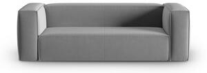 Siva baršunasti sofa 200 cm Mackay – Cosmopolitan Design