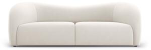 Bijela baršunasta sofa 197 cm Santi – Interieurs 86