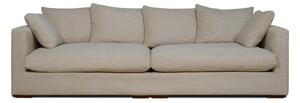 Bež sofa od samta 266 cm Comfy – Scandic