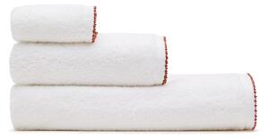 Bijeli pamučan ručnik od frotira 30x50 cm Sinami – Kave Home
