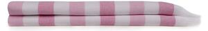 Ružičasti pamučni ručnici za plažu u setu 2 kom 70x140 cm Stripe – Foutastic