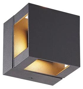ZIDNA LED SVJETILJKA 220-240V, 11W, 3000K, 398lm, 4x90°, CRI>80, IP54, 10x10x9.4 VK/02050/AN/W