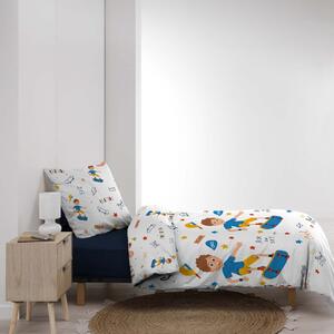 Dječja posteljina za krevet za jednu osobu od mikrovlakana 140x200 cm Skateboy – douceur d'intérieur