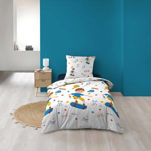 Dječja posteljina za krevet za jednu osobu od mikrovlakana 140x200 cm Skateboy – douceur d'intérieur